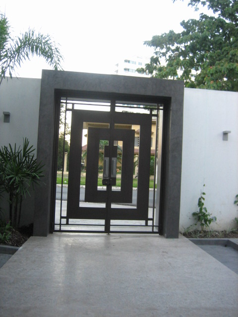 puerta exterior